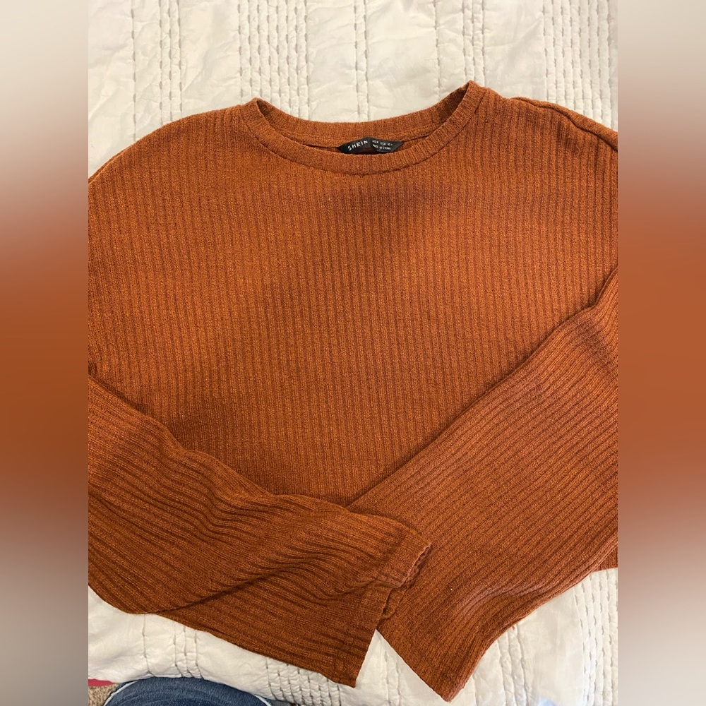 SHEIN cropped long sleeve